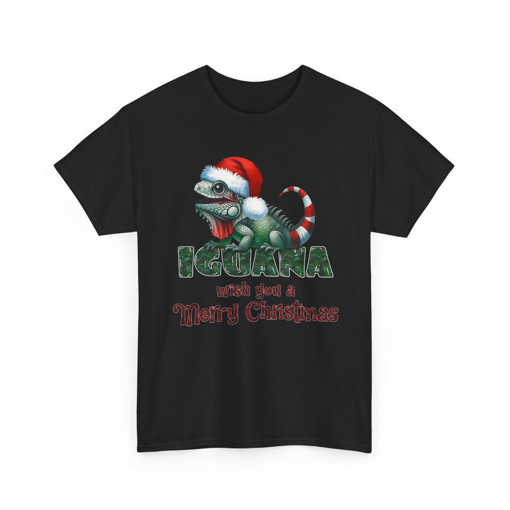 Iguana Wishes You a Merry Christmas Tee