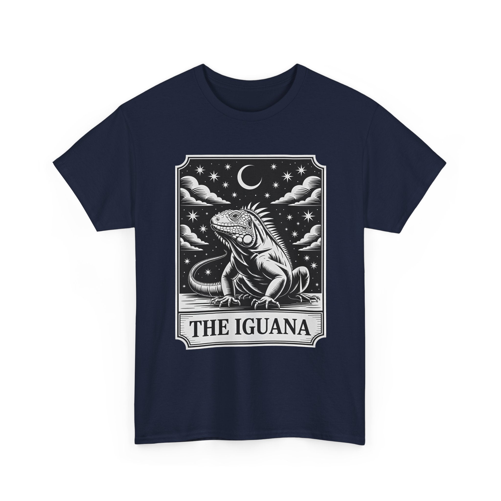 The Iguana Vintage Tarot T-Shirt - Iguana Lover T-Shirt