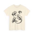 Iguana Line Art T-Shirt - Iguana Lover T-Shirt