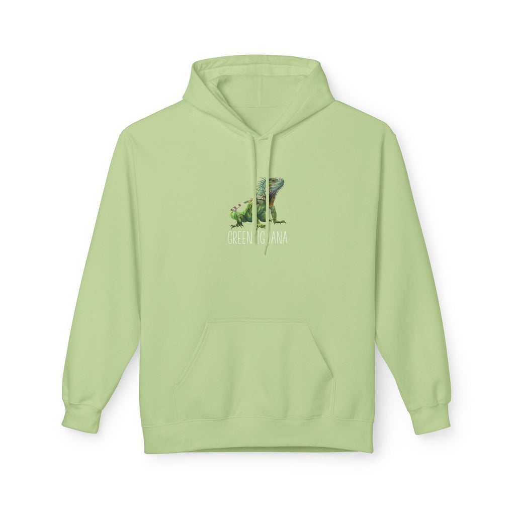 "GREEN IGUANA" - Iguana Lover Hoodie