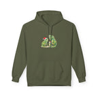 Iguana Family Christmas Hoodie — Reptile Lover Holiday Sweatshirt
