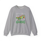 “Just A Boy Who Loves Iguanas" Sweatshirt  - Iguana Lover Sweatshirt