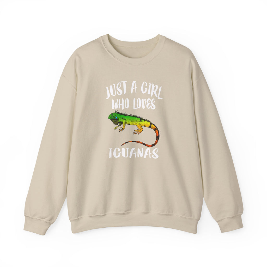 "Just A Girl Who Loves Iguanas" - Iguana Lover Sweatshirt