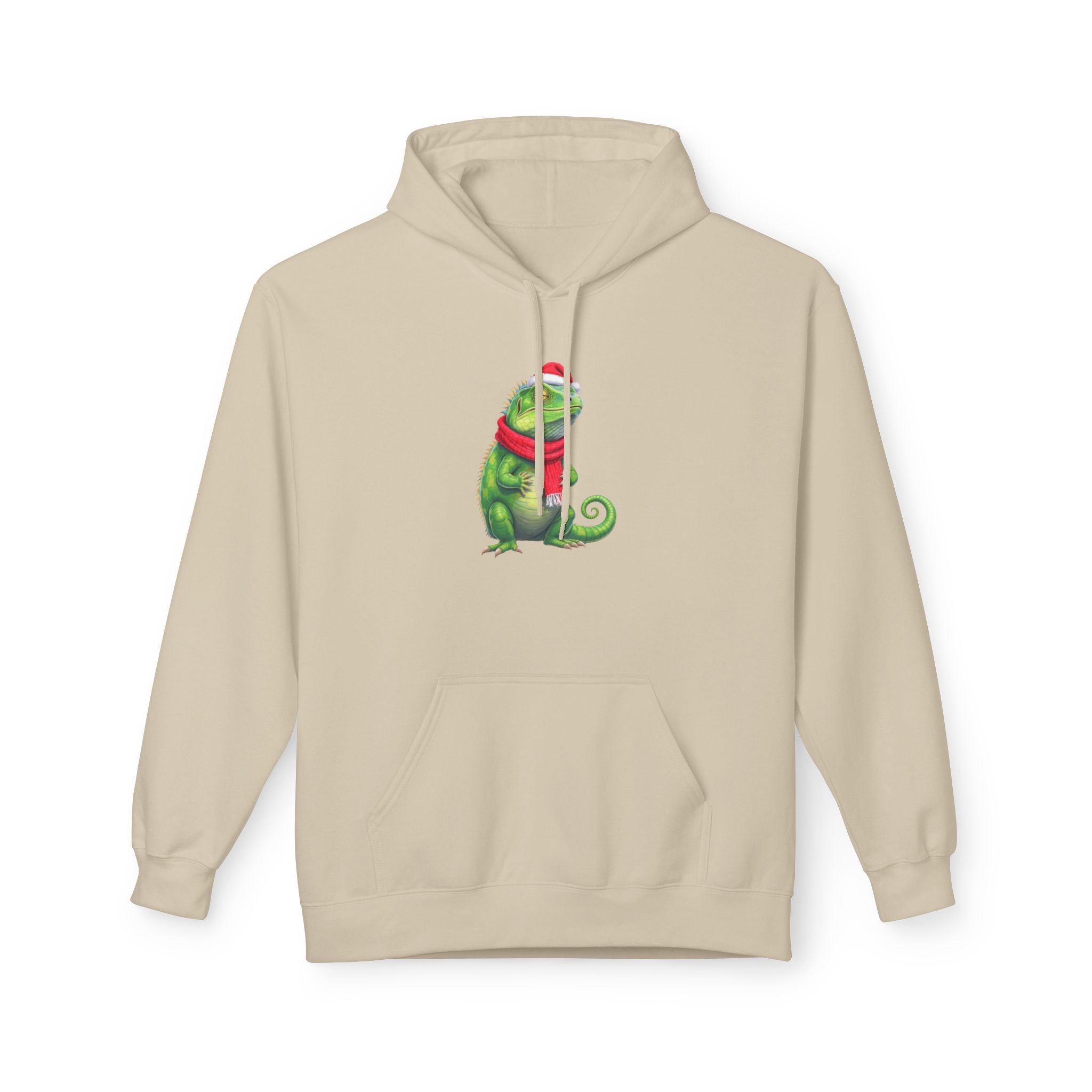 Iguana Christmas Hoodie