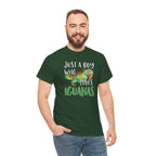 "Just A Boy Who Loves Iguanas" T-Shirt - Iguana Lover T-Shirt