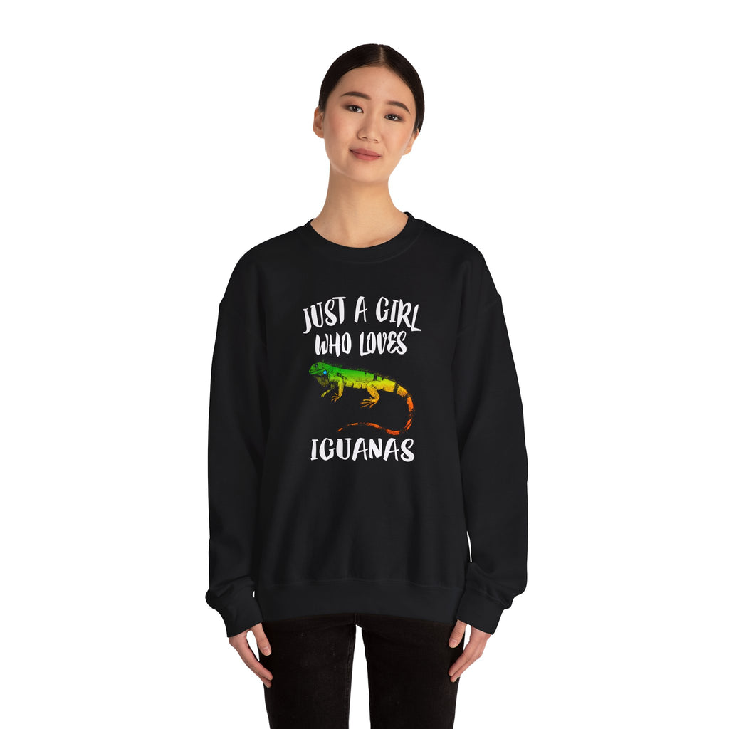 "Just A Girl Who Loves Iguanas" - Iguana Lover Sweatshirt