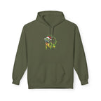 Hoodie - Iguana Wrapped in Christmas Lights Design