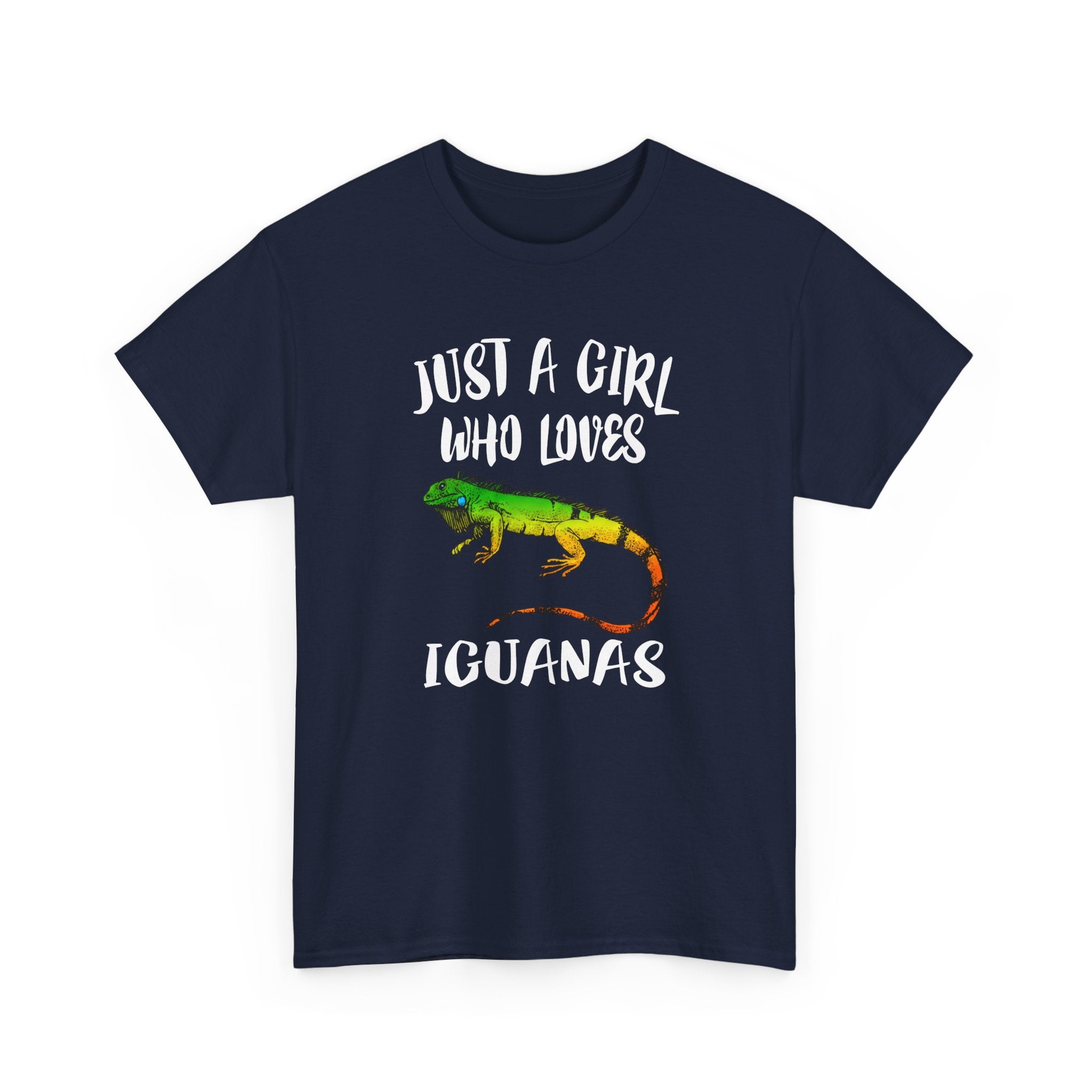 "Just A Girl Who Loves Iguanas" - Iguana Lover T-Shirt
