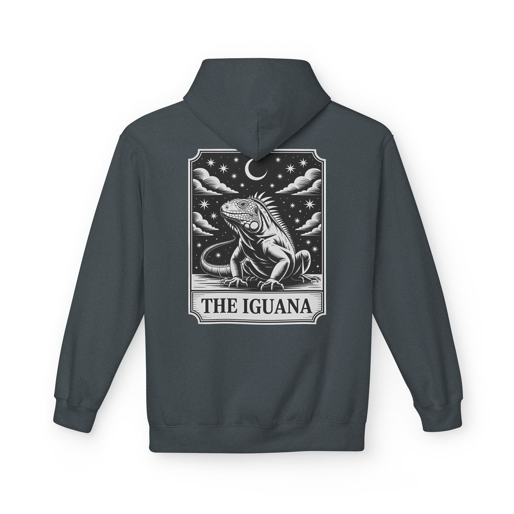 The Iguana Vintage Tarot Hoodie - Iguana Lover Hoodie