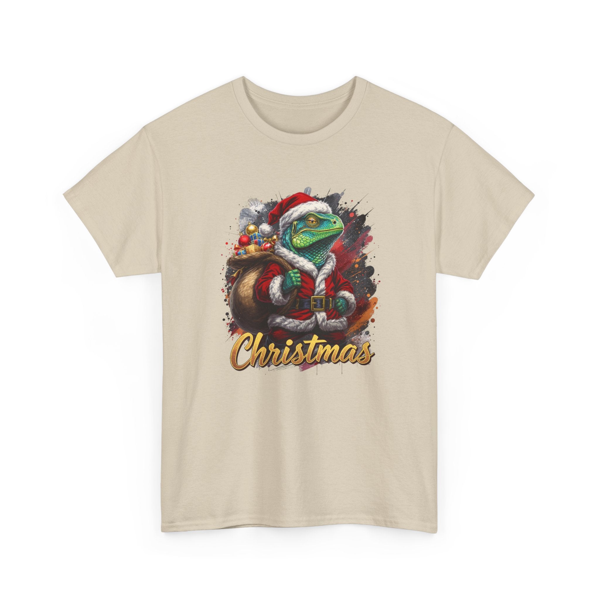 Iguana Claus Christmas Tee