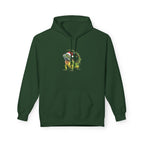 Hoodie - Iguana Wrapped in Christmas Lights Design