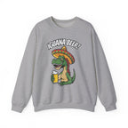 Iguana Beer Cheering Christmas Sweatshirt