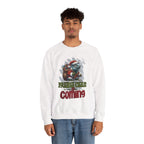 Iguana Santa Sweatshirt — Christmas Reptile Lover Holiday Sweatshirt