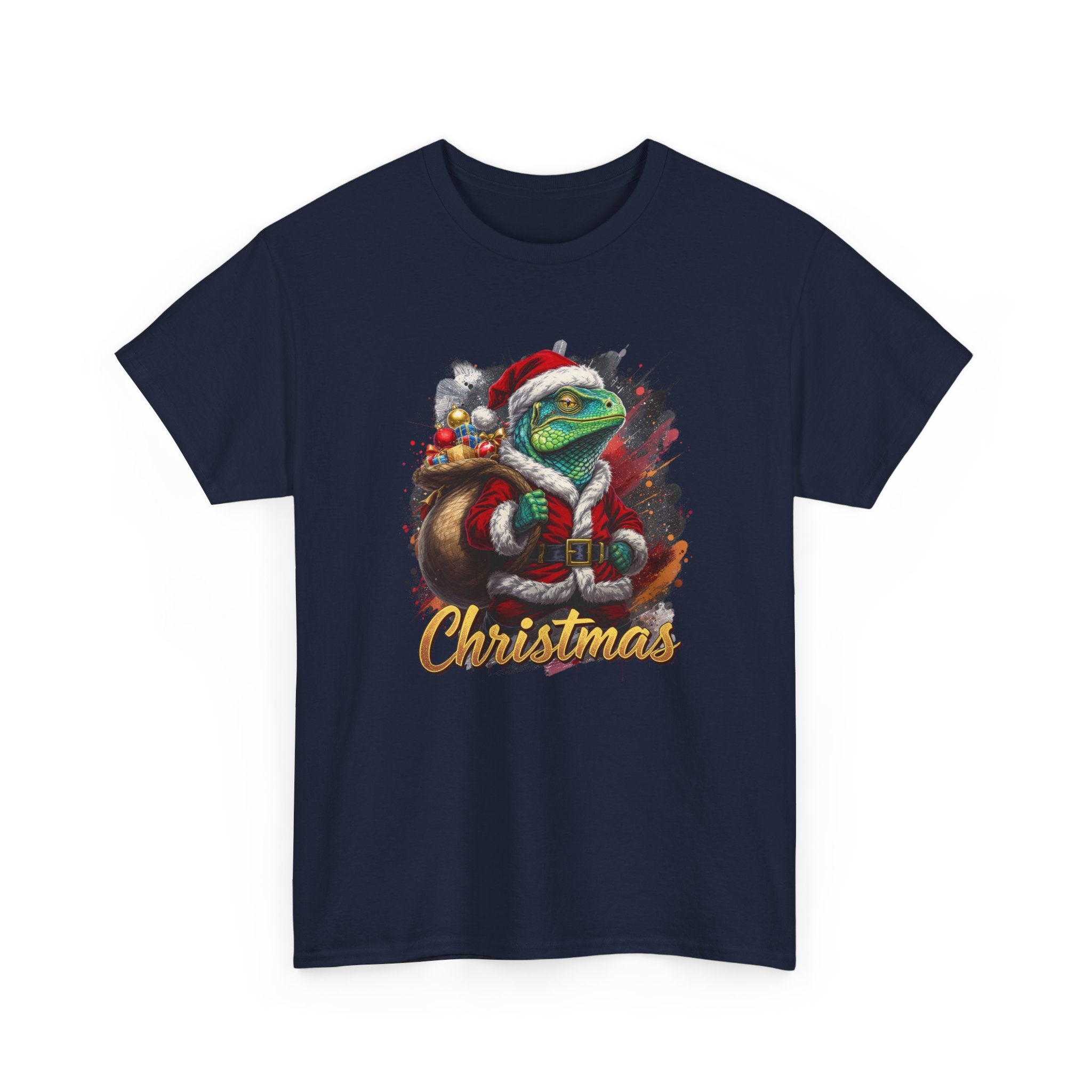 Iguana Claus Christmas Tee
