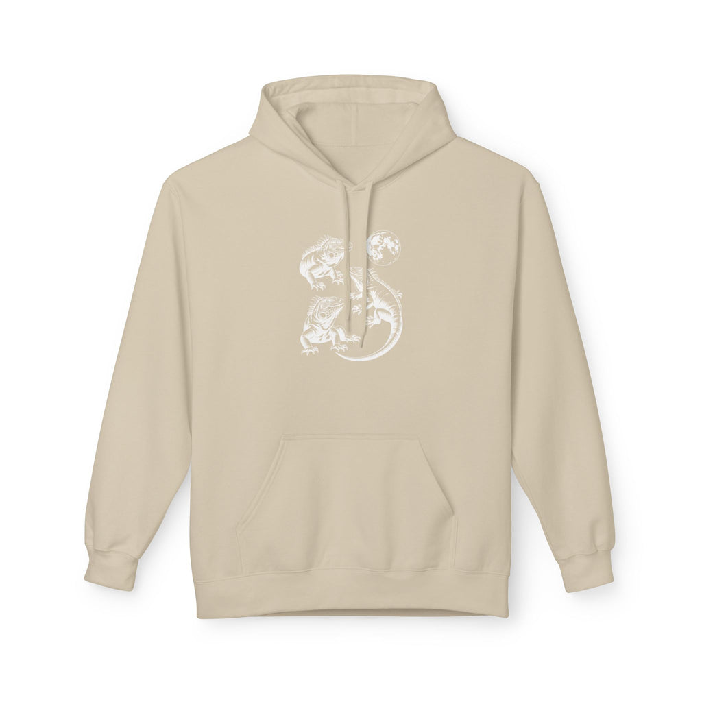 Iguana Line Art Hoodie - Iguana Lover Hoodie