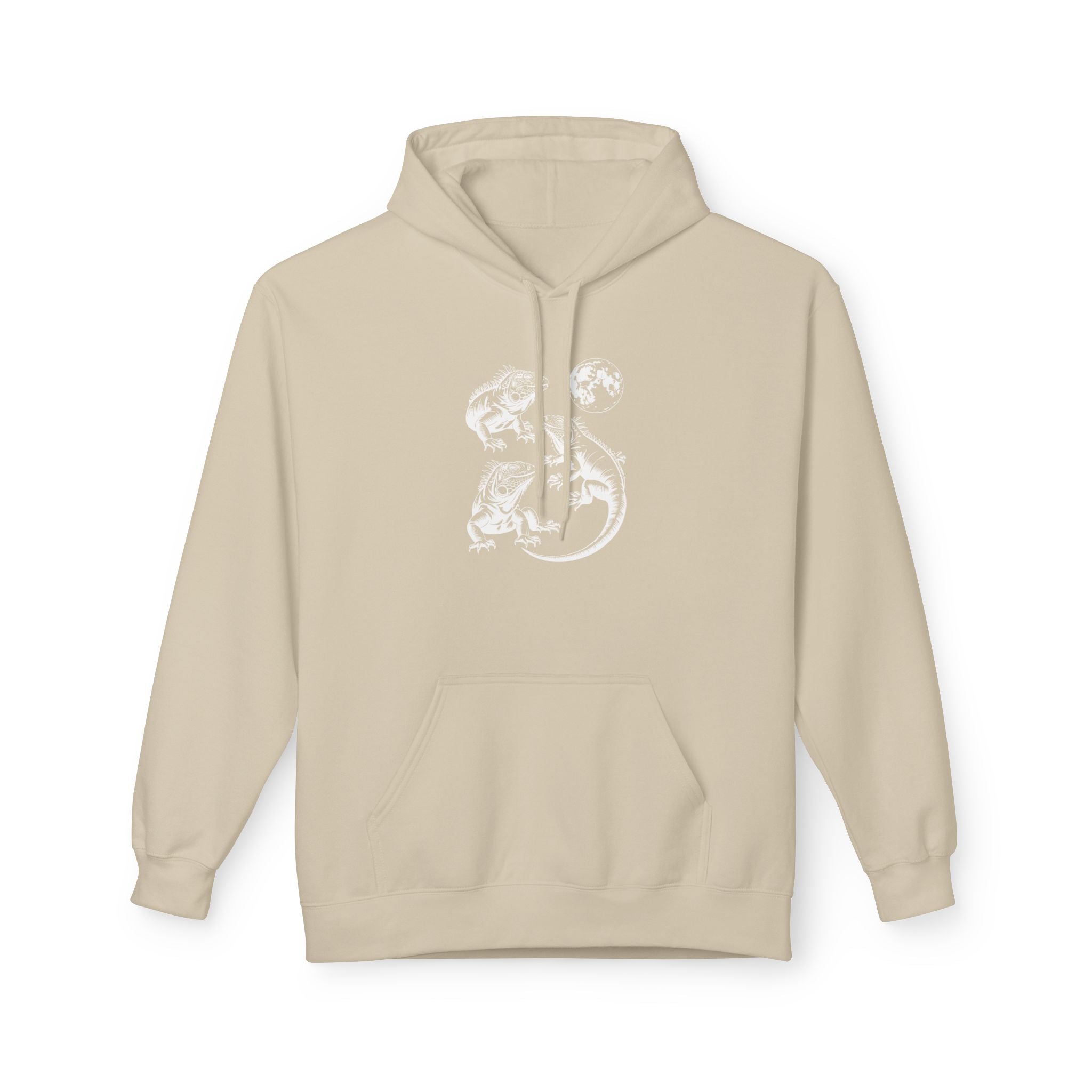 Iguana Line Art Hoodie - Iguana Lover Hoodie