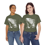 Iguana Line Art T-Shirt  - Iguana Lover T-Shirt