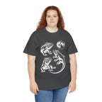 Iguana Line Art T-Shirt - Iguana Lover T-Shirt