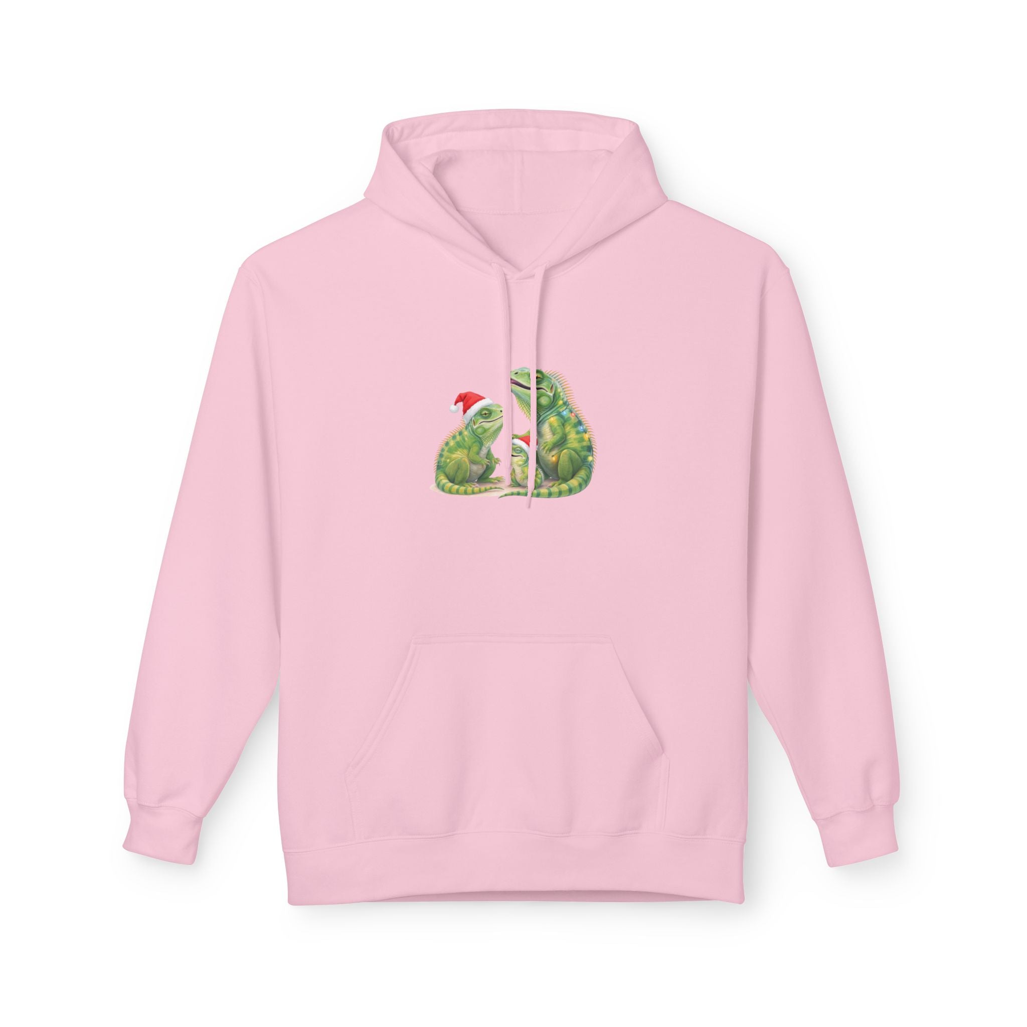 Iguana Family Christmas Hoodie — Reptile Lover Holiday Sweatshirt
