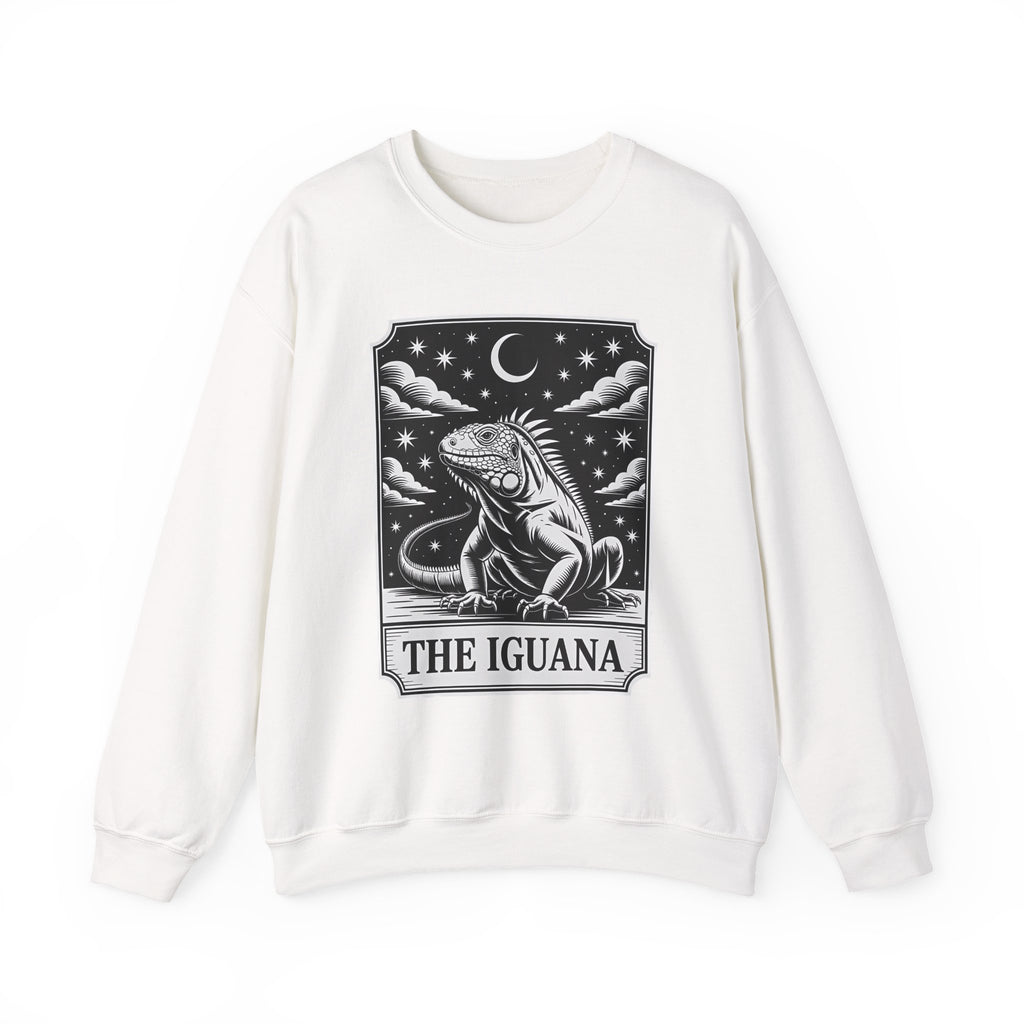 The Iguana Vintage Tarot Sweatshirt - Iguana Lover Sweatshirt