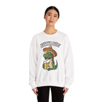 Iguana Beer Cheering Christmas Sweatshirt
