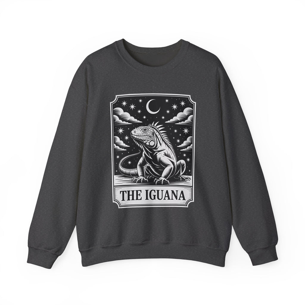 The Iguana Vintage Tarot Sweatshirt - Iguana Lover Sweatshirt
