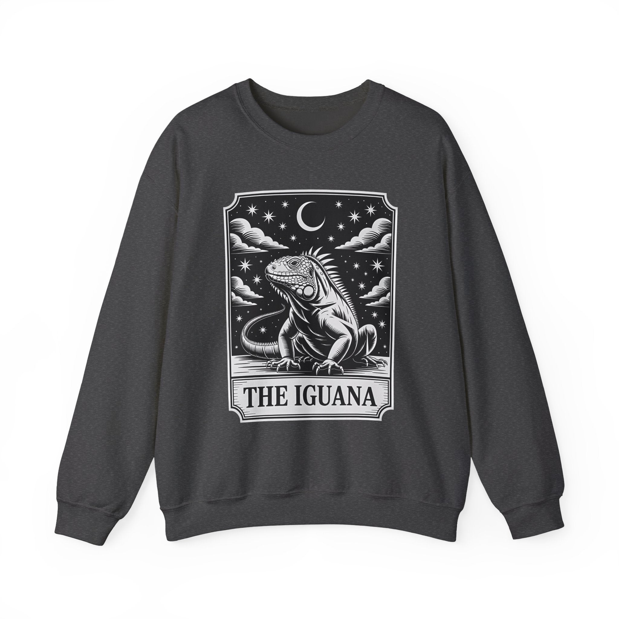 The Iguana Vintage Tarot Sweatshirt - Iguana Lover Sweatshirt