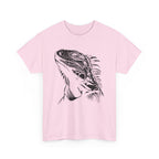 Iguana Line Art T-Shirt  - Iguana Lover T-Shirt