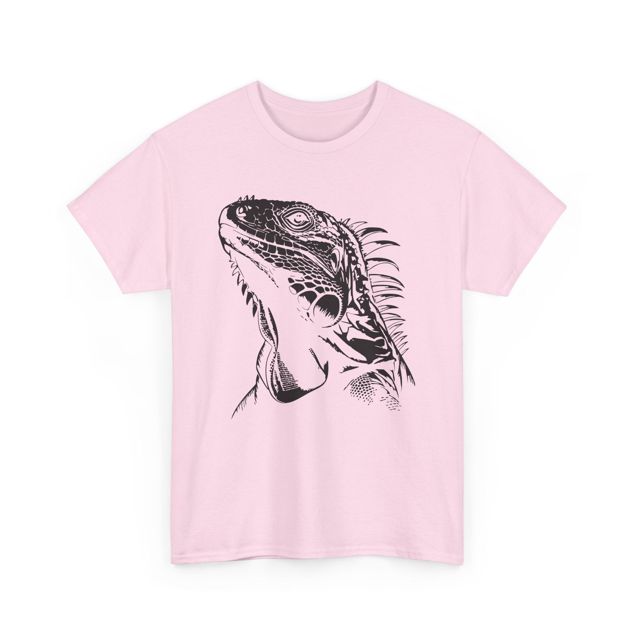 Iguana Line Art T-Shirt  - Iguana Lover T-Shirt