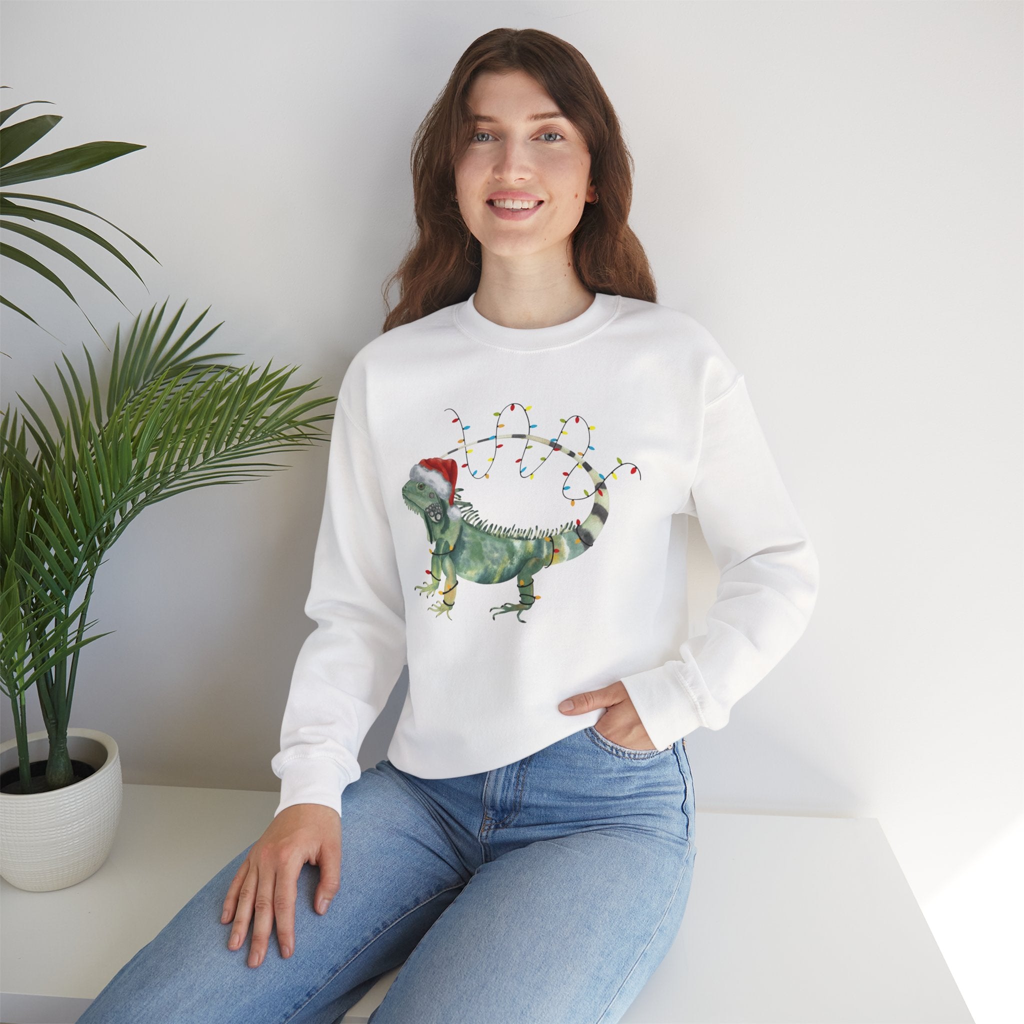 Iguana Lover Christmas Sweatshirt