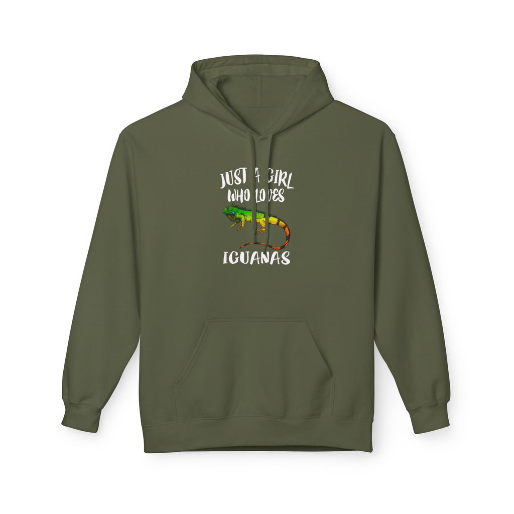"Just A Girl Who Loves Iguanas" - Iguana Lover Hoodie