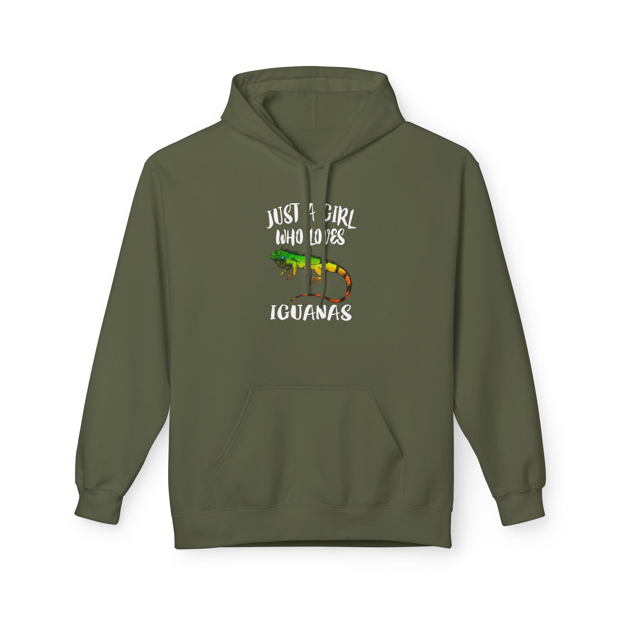 "Just A Girl Who Loves Iguanas" - Iguana Lover Hoodie