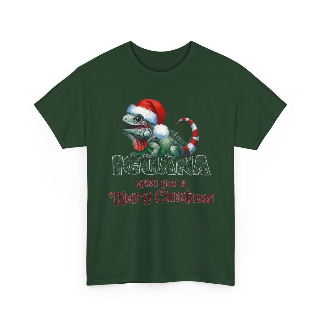 Iguana Wishes You a Merry Christmas Tee
