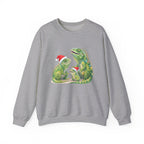 Iguana Family Christmas Sweatshirt — Reptile Lover Holiday Sweatshirt