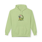 Hoodie - Iguana Wrapped in Christmas Lights Design