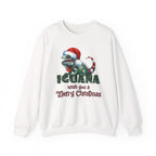Iguana Wishes You a Merry Christmas Sweatshirt
