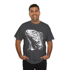 Iguana Line Art T-Shirt  - Iguana Lover T-Shirt