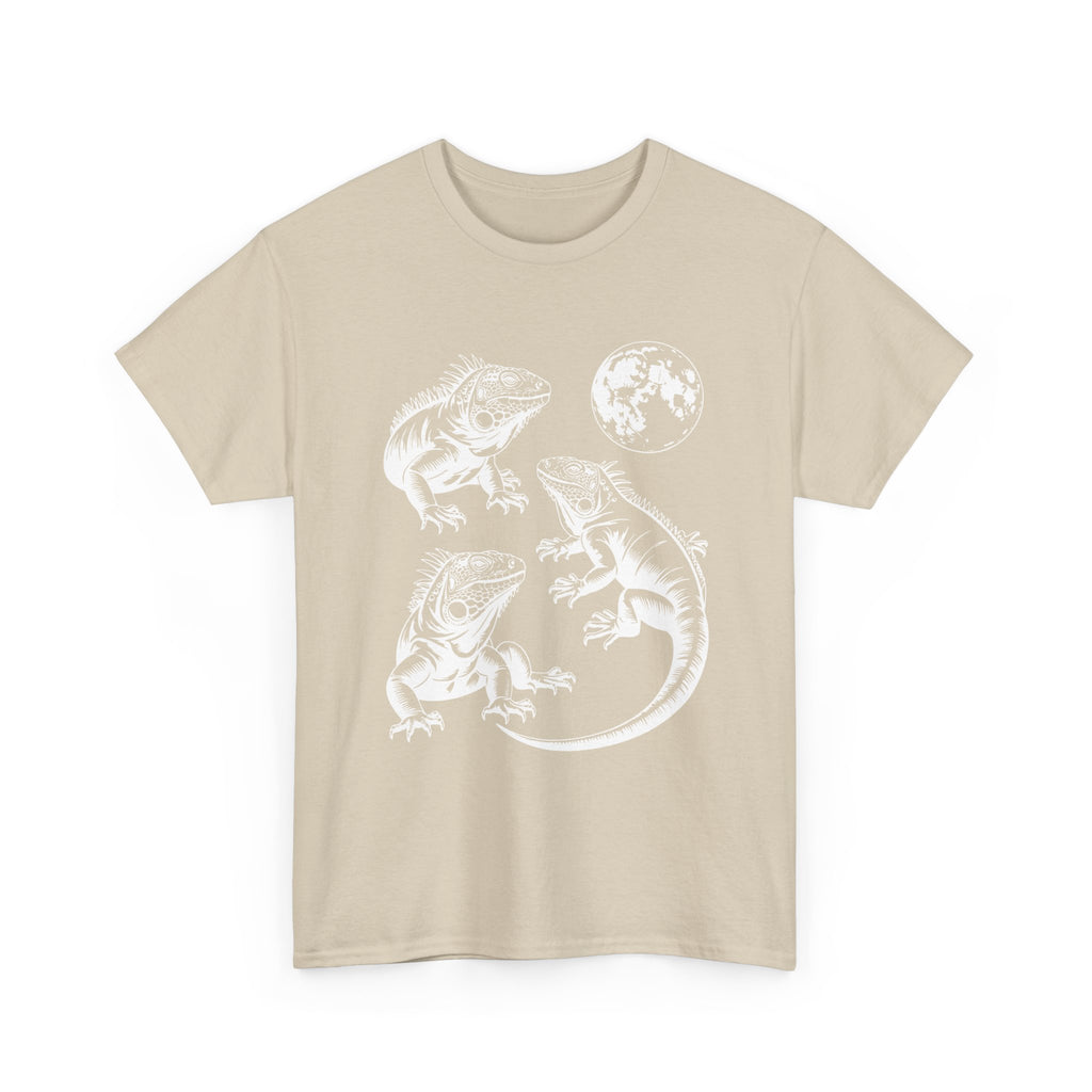 Iguana Line Art T-Shirt - Iguana Lover T-Shirt