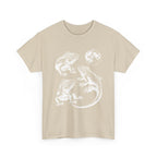 Iguana Line Art T-Shirt - Iguana Lover T-Shirt