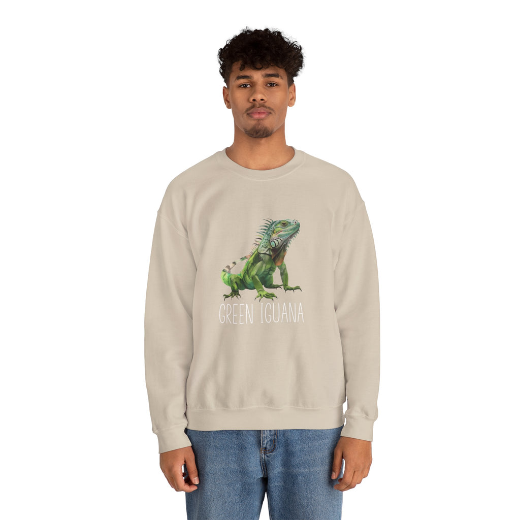 "GREEN IGUANA" - Iguana Lover Sweatshirt