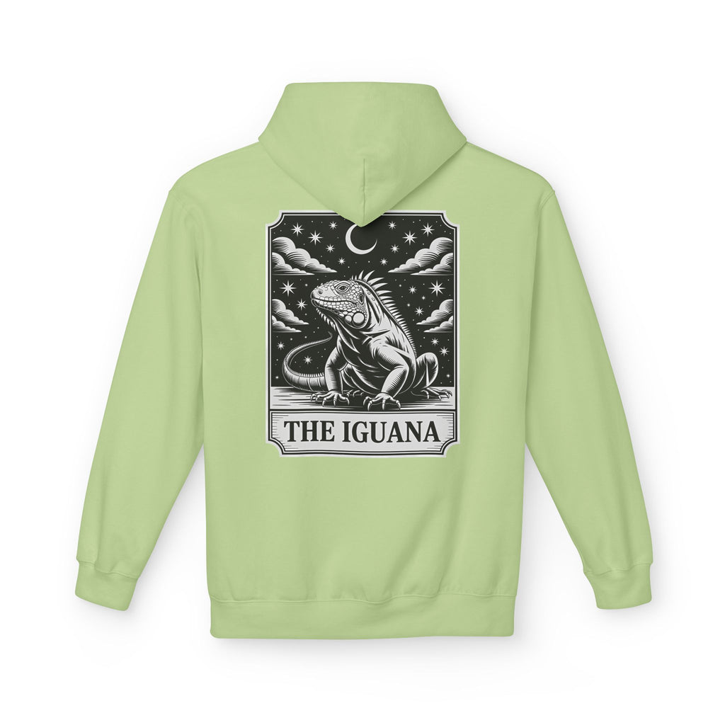 The Iguana Vintage Tarot Hoodie - Iguana Lover Hoodie