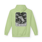 The Iguana Vintage Tarot Hoodie - Iguana Lover Hoodie
