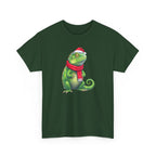 Iguana Christmas Tee — Festive Reptile Holiday Shirt