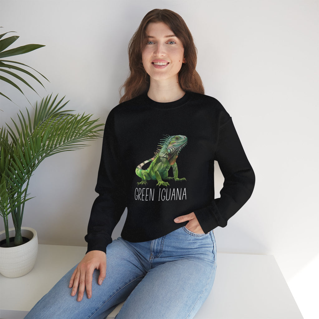 "GREEN IGUANA" - Iguana Lover Sweatshirt