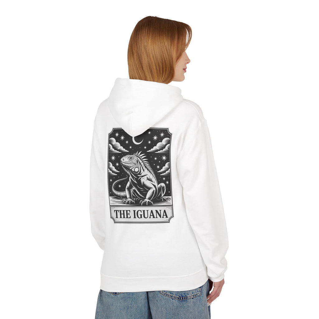 The Iguana Vintage Tarot Hoodie - Iguana Lover Hoodie