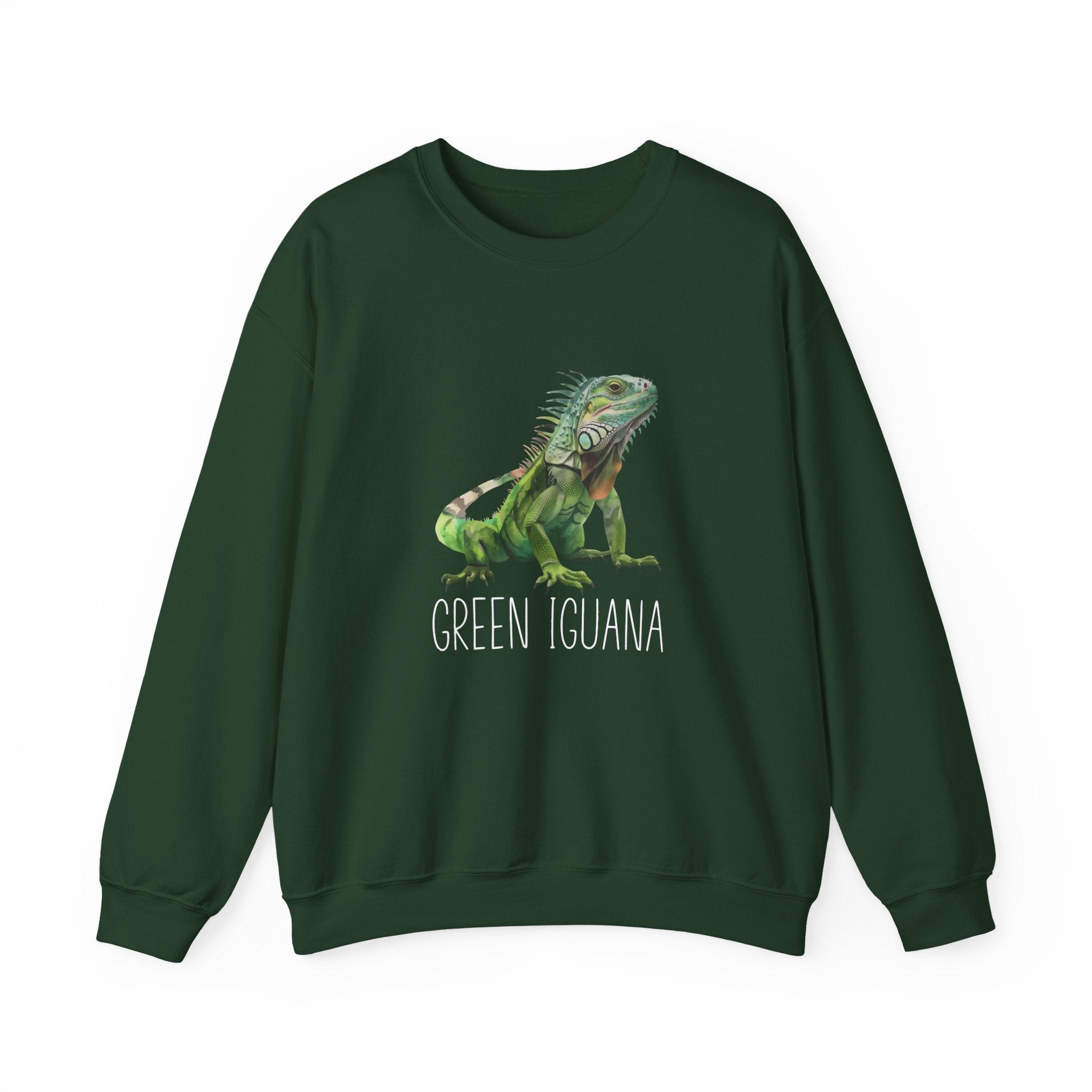 "GREEN IGUANA" - Iguana Lover Sweatshirt