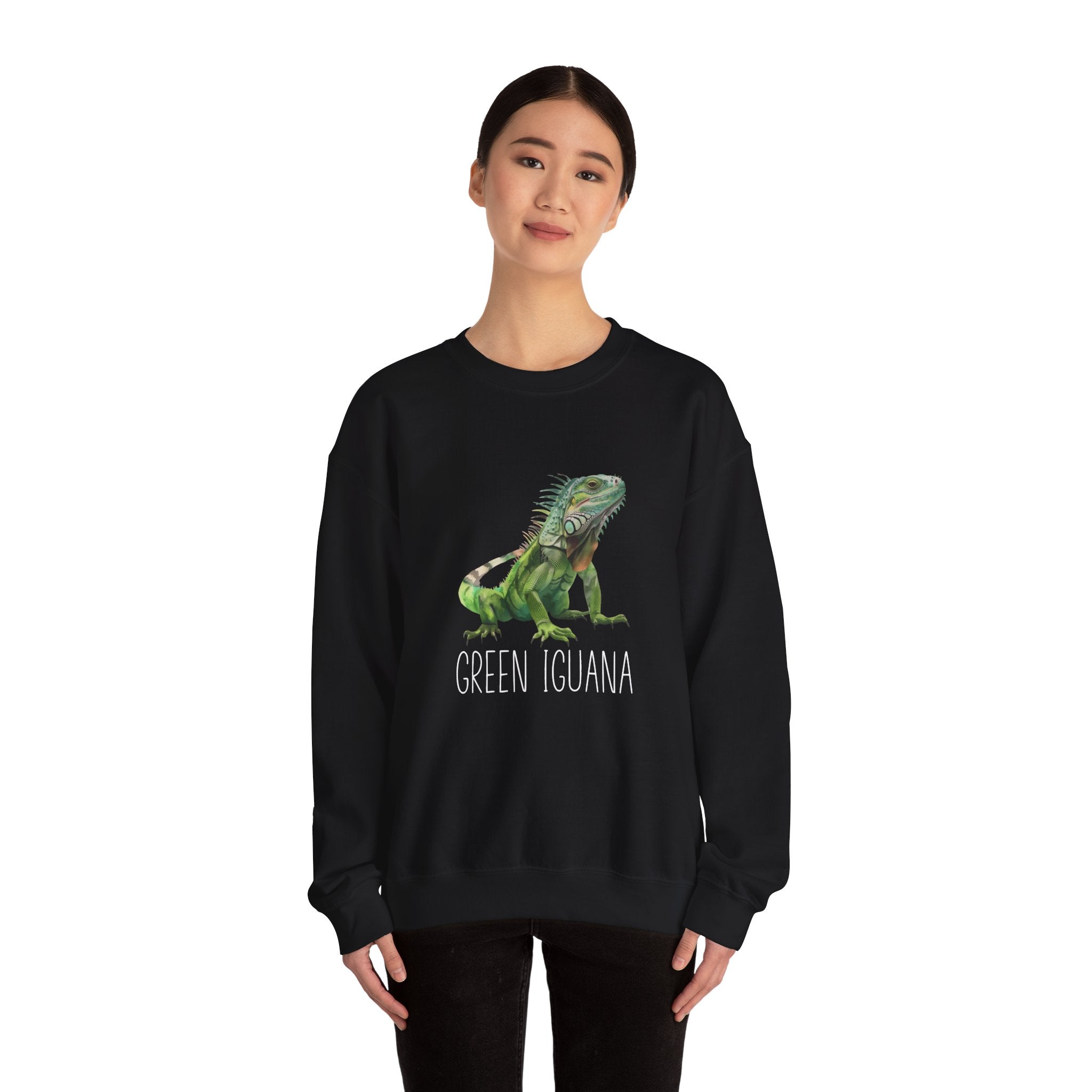"GREEN IGUANA" - Iguana Lover Sweatshirt