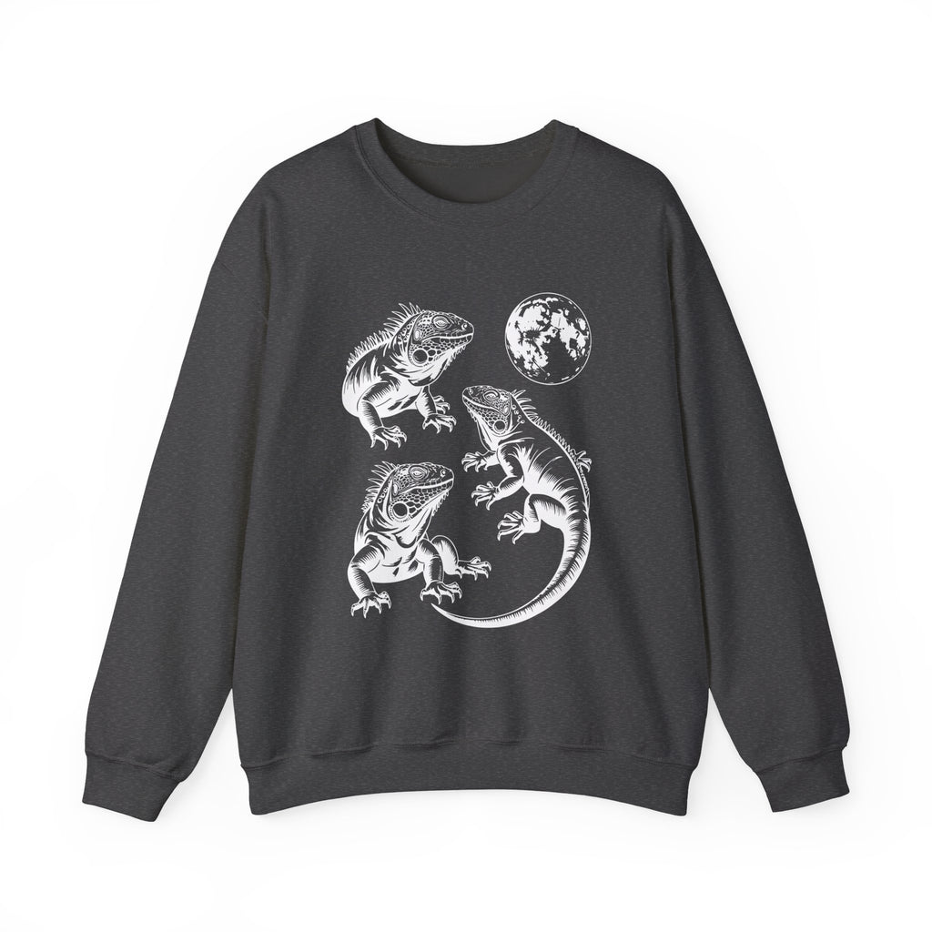 Iguana Line Art Sweatshirt - Iguana Lover Sweatshirt