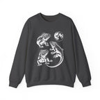 Iguana Line Art Sweatshirt - Iguana Lover Sweatshirt