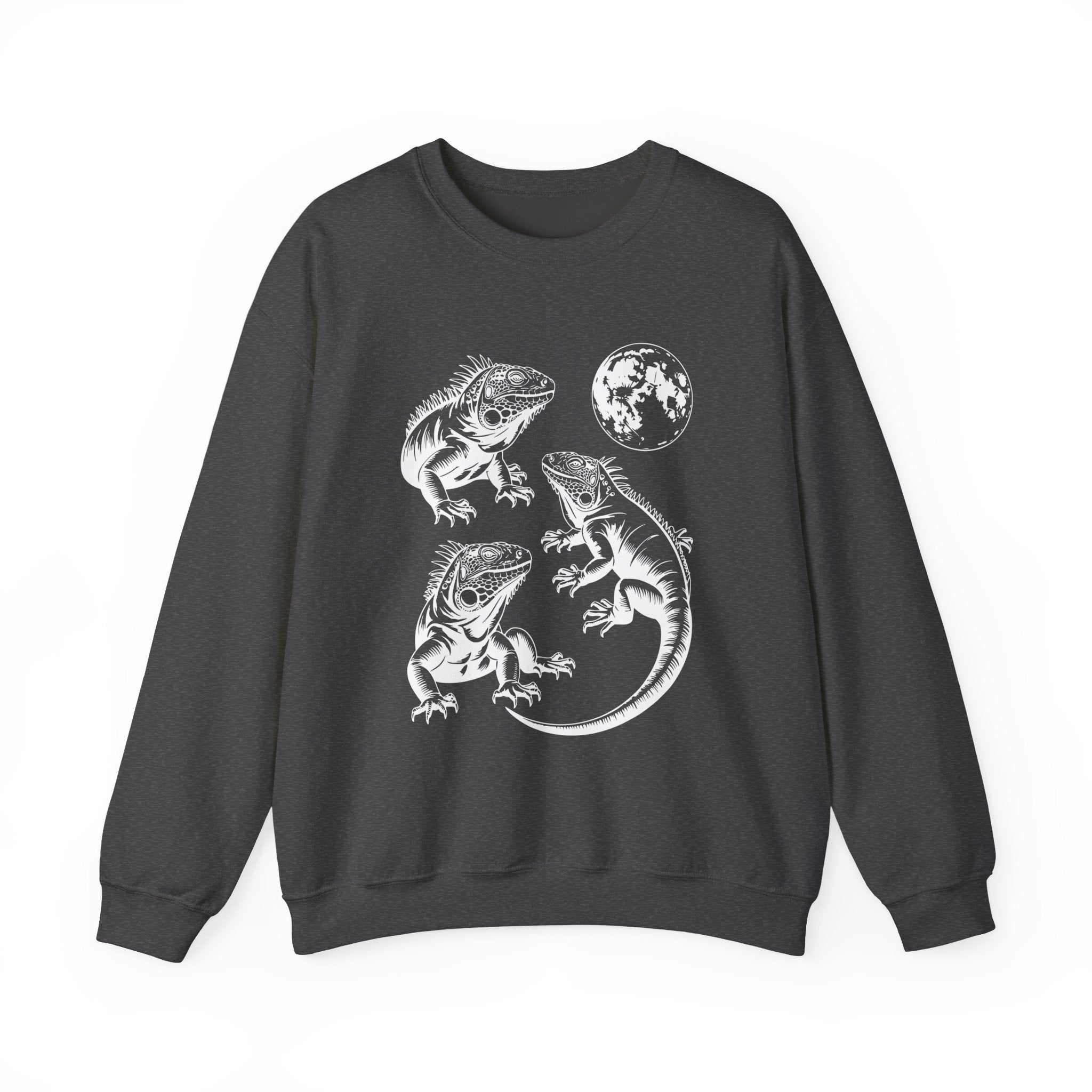 Iguana Line Art Sweatshirt - Iguana Lover Sweatshirt
